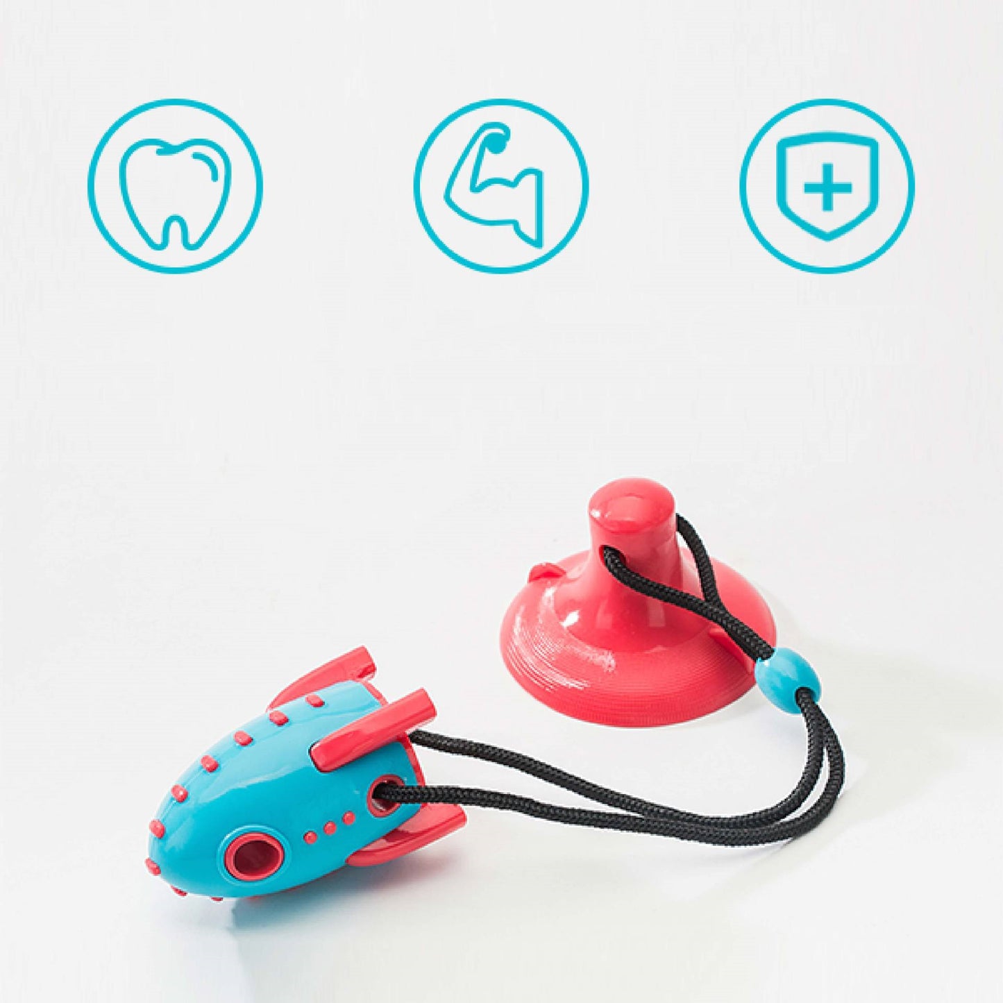 Dog Chew Toy, Bite-resistant Rocket Toy