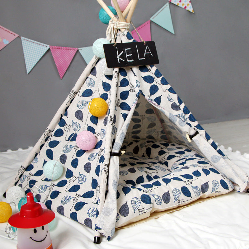 Dog and cat tent, pet tent, cushion