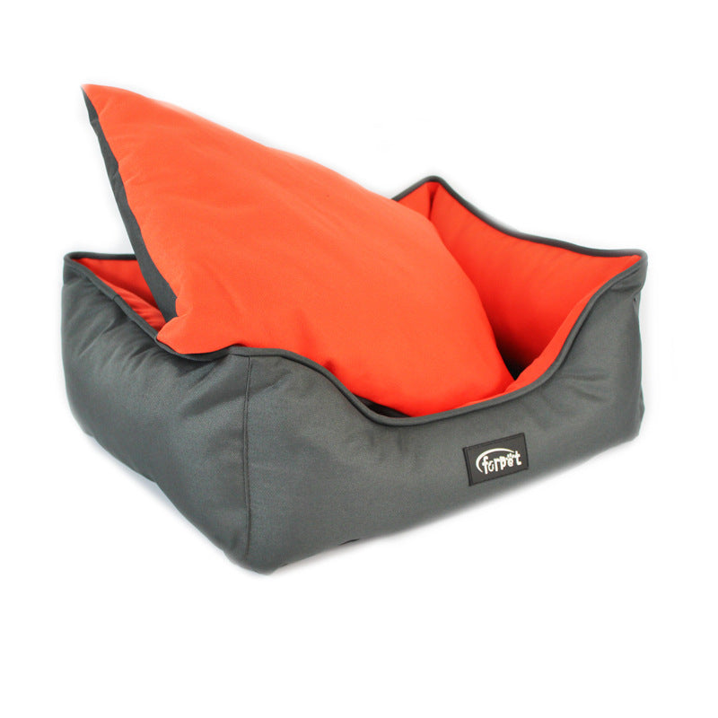 Dog bed, Summer cool, Oxford cloth, Removable Cushion, Cozy and Restful