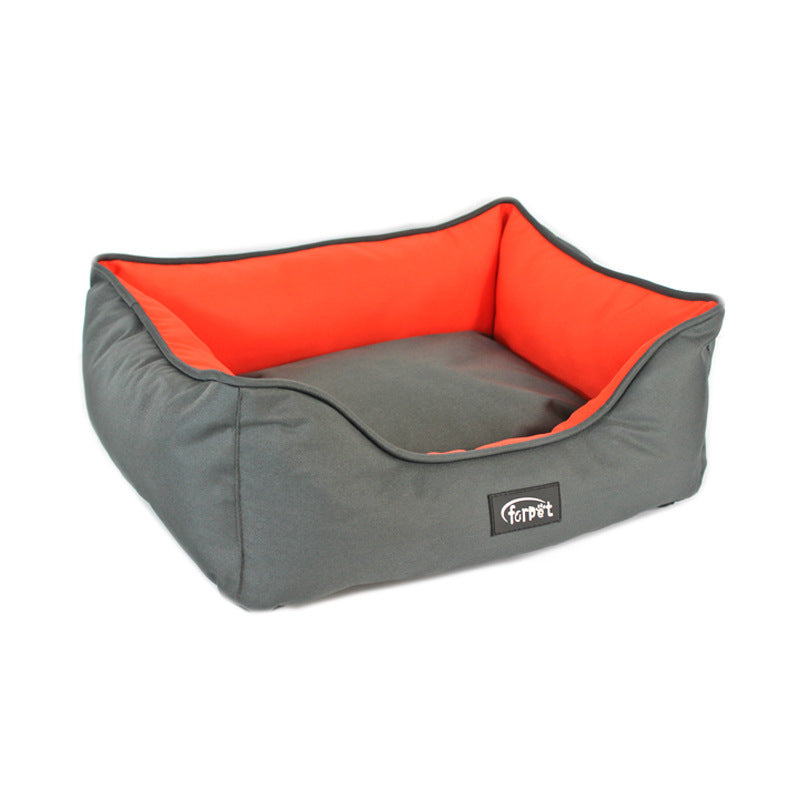Dog bed, Summer cool, Oxford cloth, Removable Cushion, Cozy and Restful