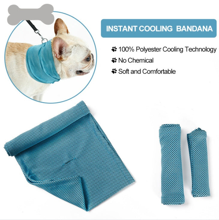 Dog Bandana, Instant Cooling Neck Wrap