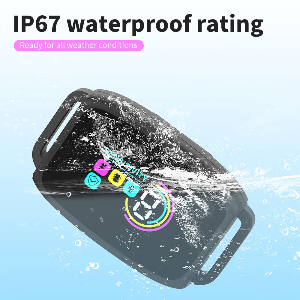 Smart Pet Training, Waterproof, Anti Bark Dog Collar, Digital Display IP67