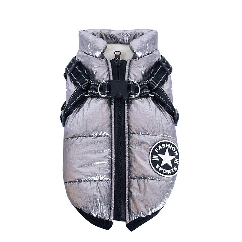 Dog Cotton Vest/Jacket - Pet Winter Apparel