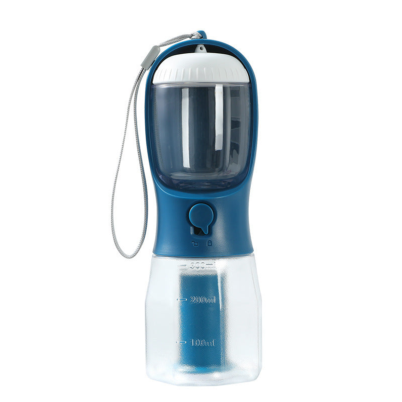 Dog Travel Cup, 3-in-1 Portable Food, Drink, Poop Bags