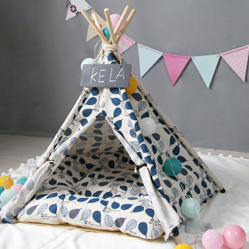 Dog and cat tent, pet tent, cushion
