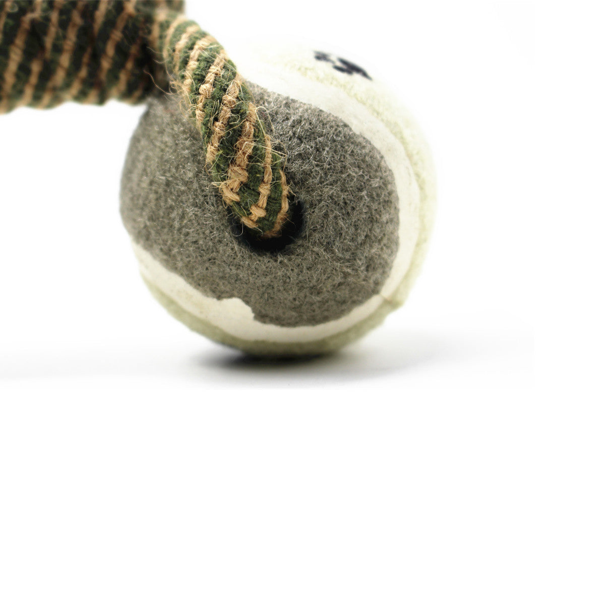 Pet Dumbbell Rope Tennis Ball, Chew Toys, Dog Teeth Cleaning