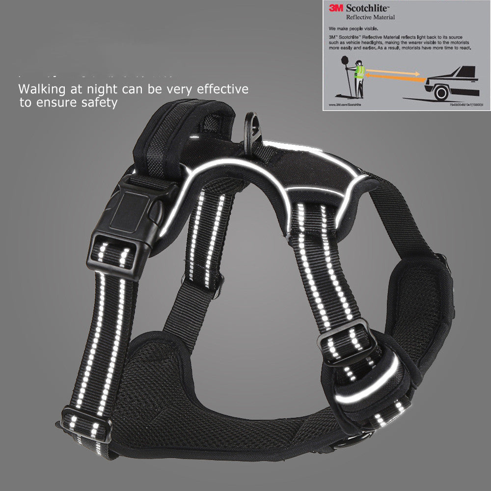 Dog Harness No Pull Breathable Reflective Pet Vest