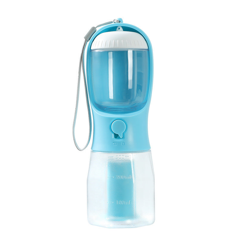 Dog Travel Cup, 3-in-1 Portable Food, Drink, Poop Bags