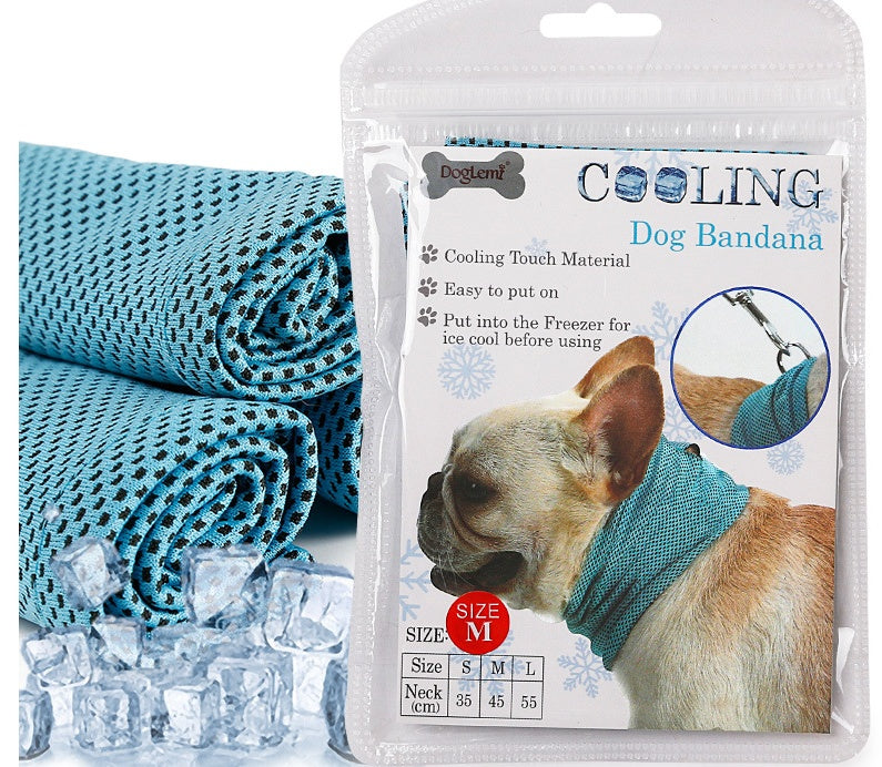 Dog Bandana, Instant Cooling Neck Wrap