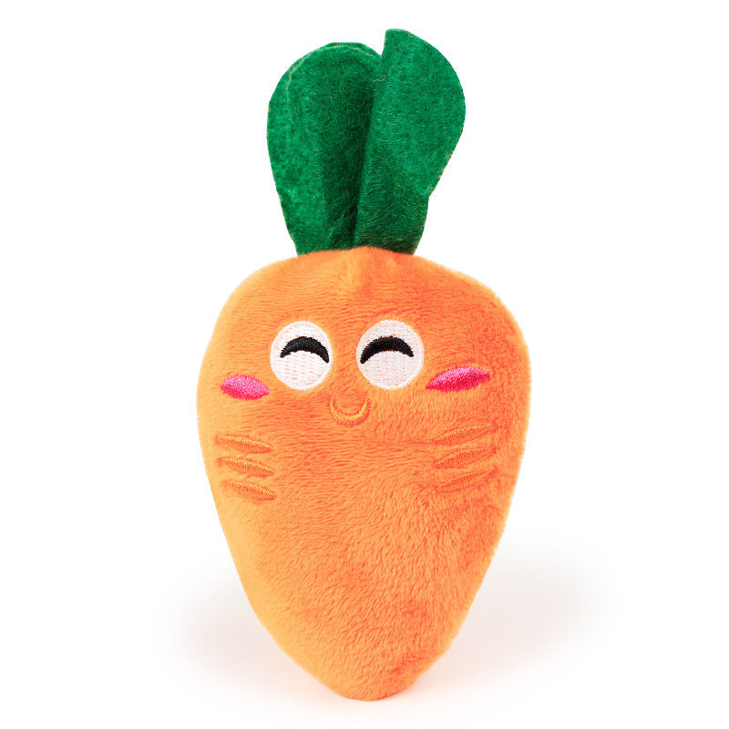 Dog/Puppy Snuffle Mat, Toy Carrot, Plush, Durable