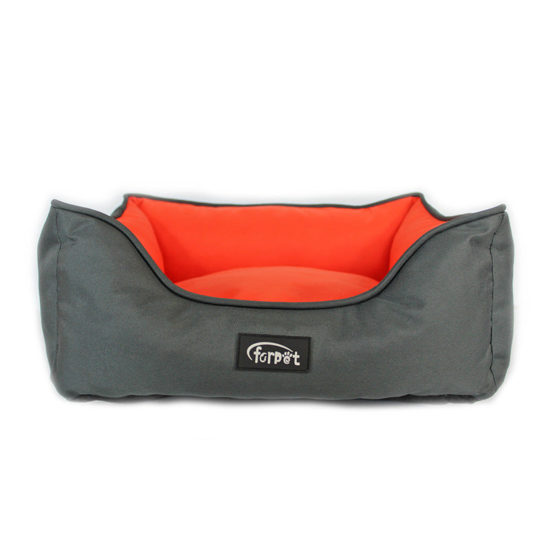 Dog bed, Summer cool, Oxford cloth, Removable Cushion, Cozy and Restful