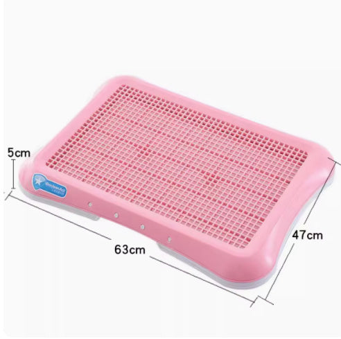 Dog Potty Training Toilet, Re-usable Dog Pee pad Holder, Indoor Litter Box