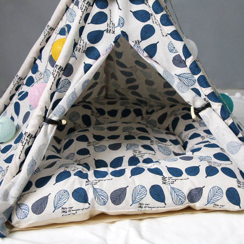 Dog and cat tent, pet tent, cushion