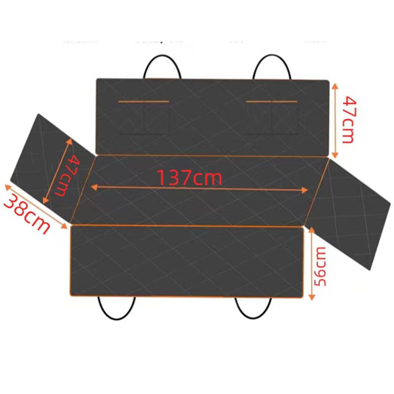 Oxford Pet Rear Car Mat, Seat Cover, Anti-stain