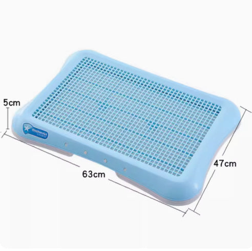Dog Potty Training Toilet, Re-usable Dog Pee pad Holder, Indoor Litter Box