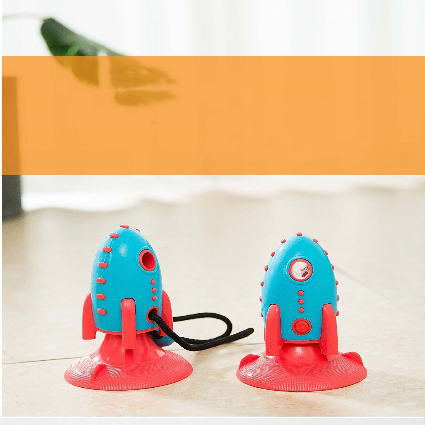 Dog Chew Toy, Bite-resistant Rocket Toy