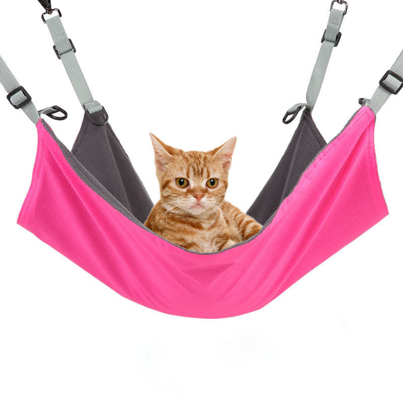 Small Cat And Dog Hanging Hammock, Four Seasons, Plush, Waterproof