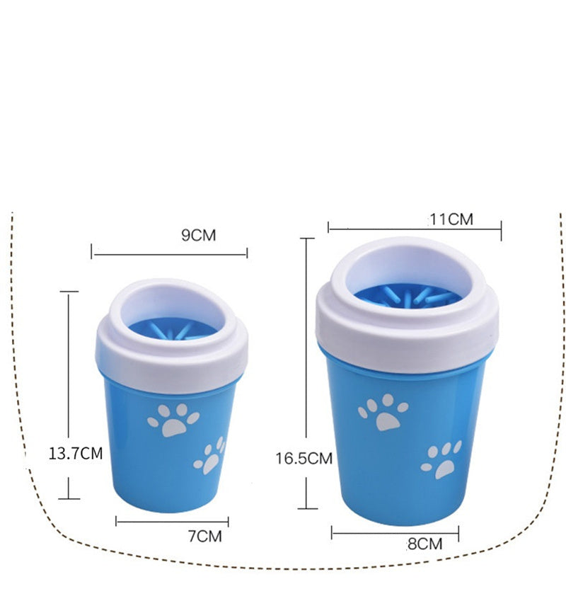 Pet Dog Foot Care, Gentle Paw cleaning Cup, Silicone
