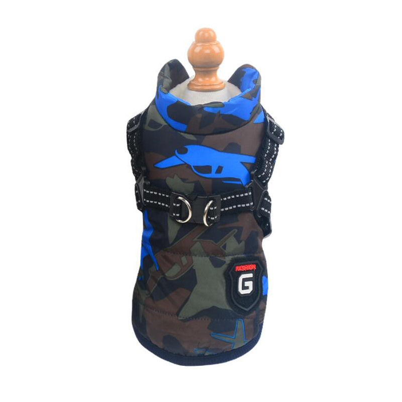 Dog Cotton Vest/Jacket - Pet Winter Apparel