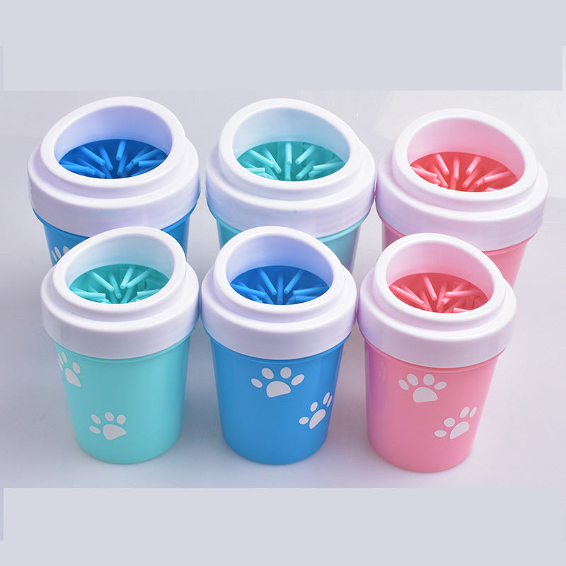 Pet Dog Foot Care, Gentle Paw cleaning Cup, Silicone