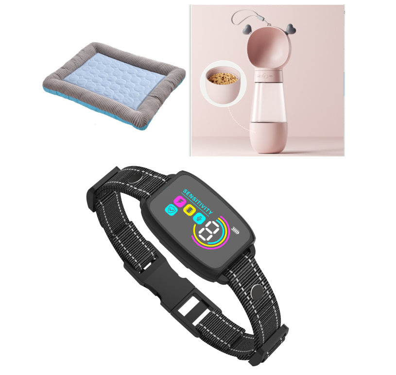 Smart Pet Training, Waterproof, Anti Bark Dog Collar, Digital Display IP67