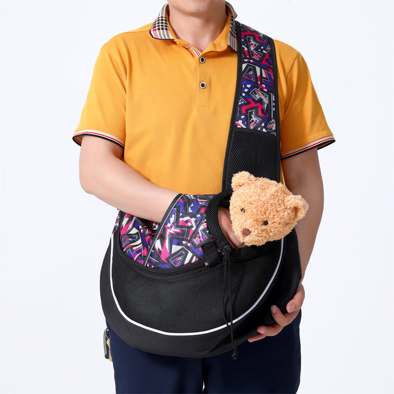 Small Pets Carrier Sling - Crossbody - Cats and Dogs