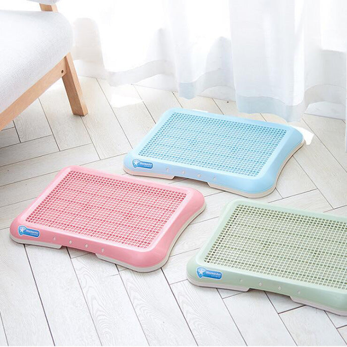 Dog Potty Training Toilet, Re-usable Dog Pee pad Holder, Indoor Litter Box
