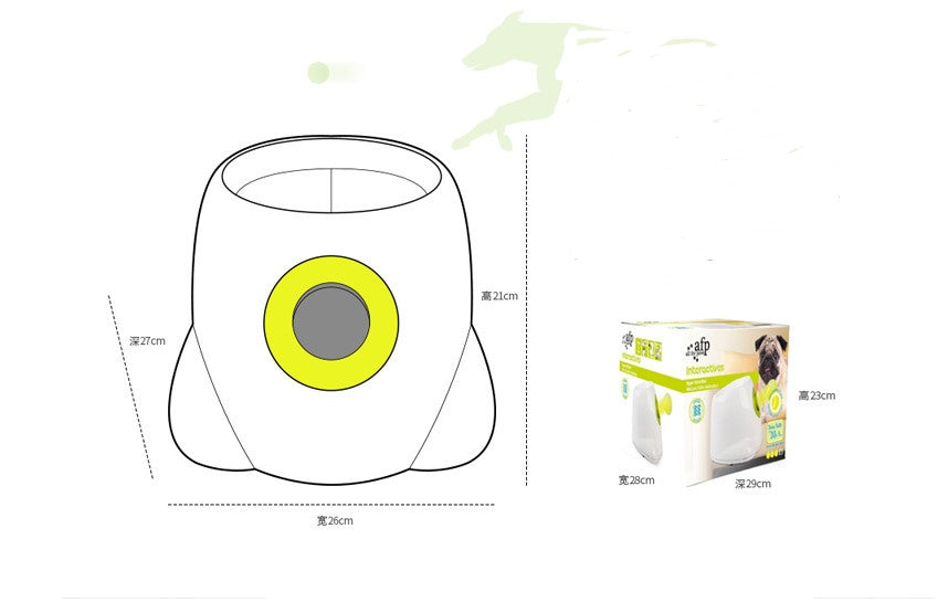 Dog/Pet Automatic, Interactive Ball Launcher