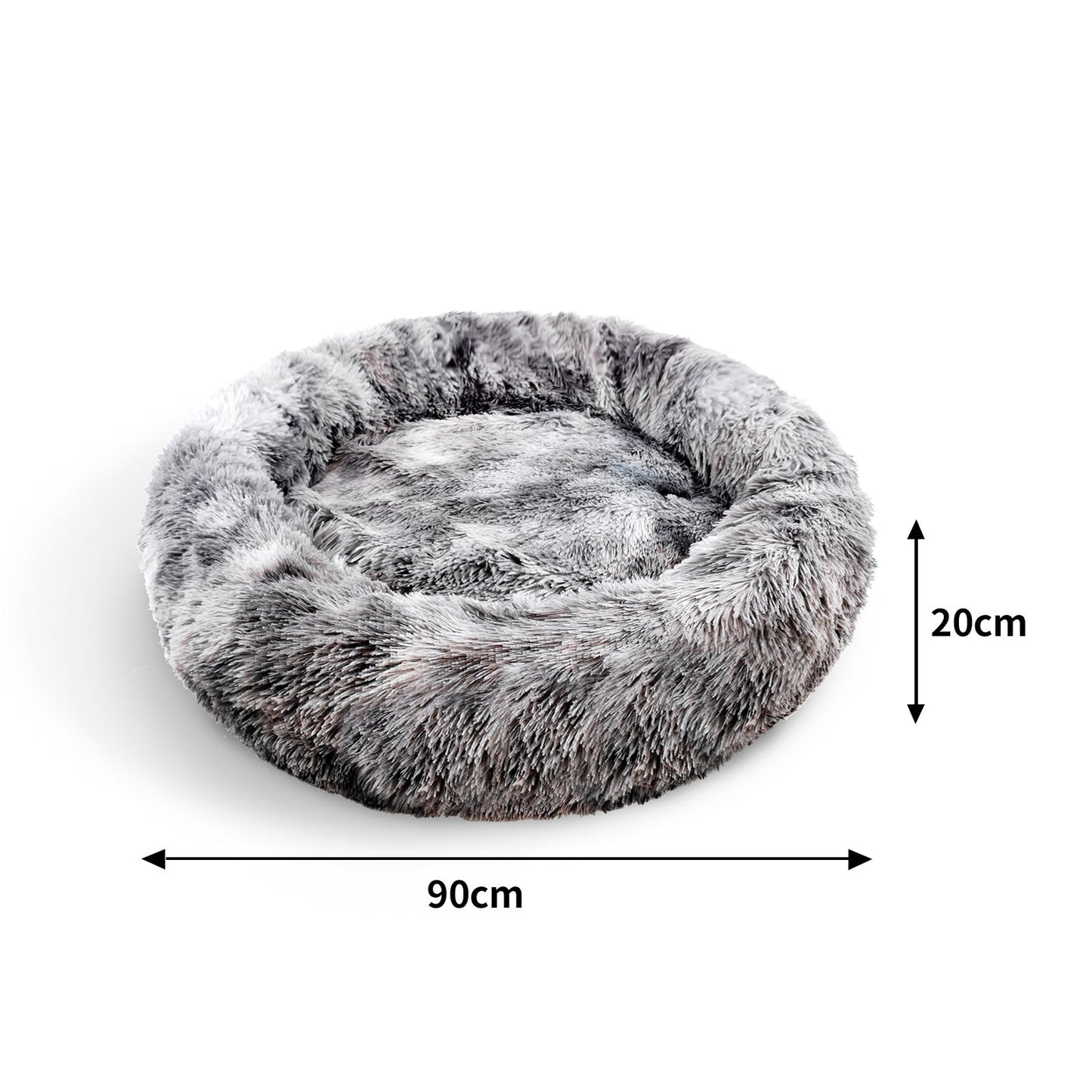 Pawfriends Pet Dog/Cat Calming Bed - Comfy Cave, Washable, 90cm