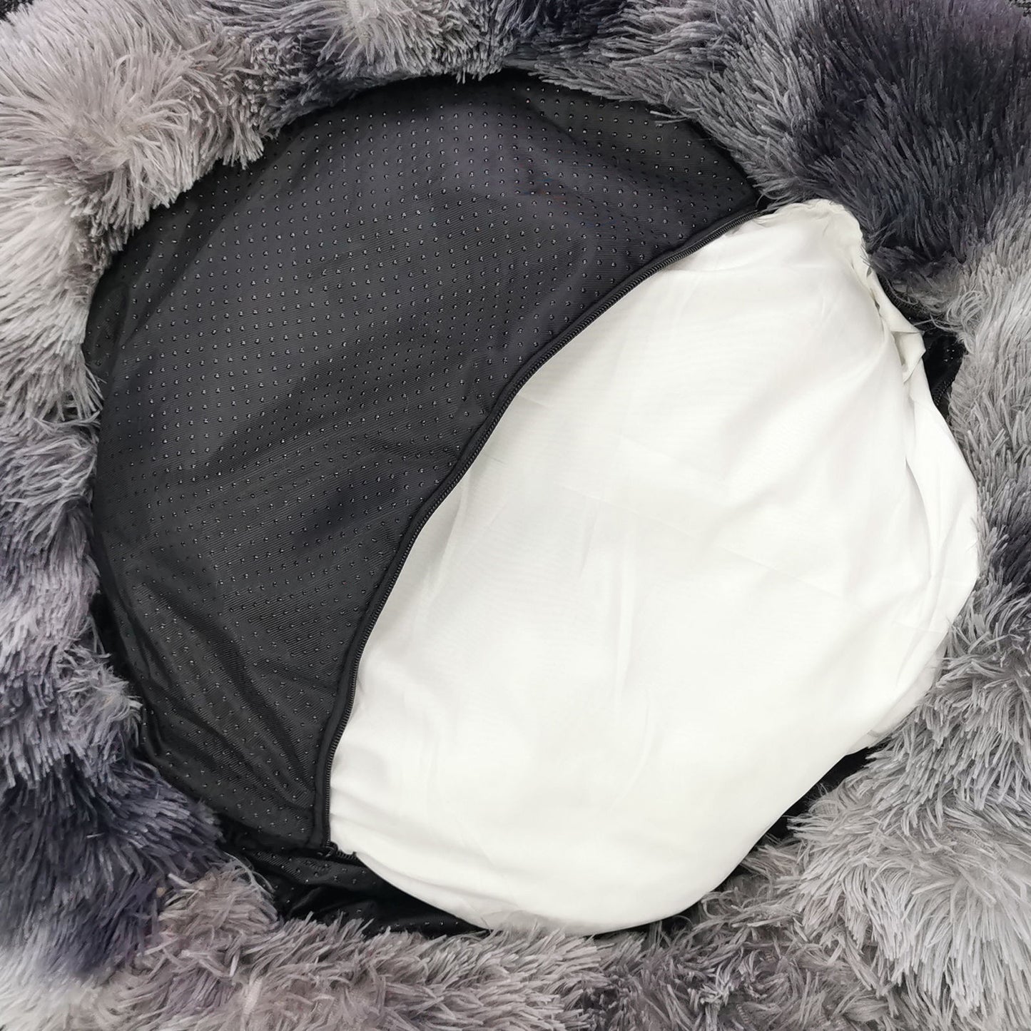 Pawfriends Pet Dog/Cat Calming Bed - Comfy Cave, Washable, 90cm