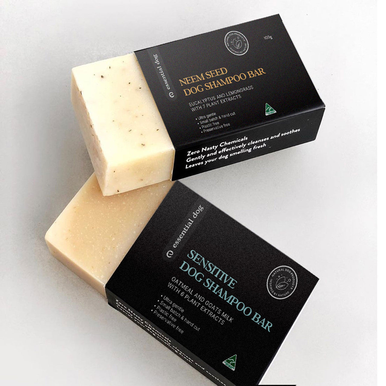 Essential Dog Sensitive Shampoo Bar (Oatmeal & Goatsmilk)