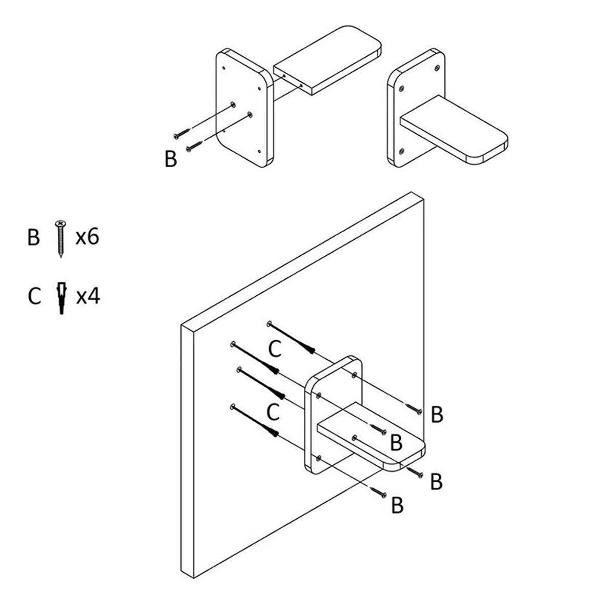 Cat Climbing Frame, Rope, Leash, Jumping Platform for Cats
