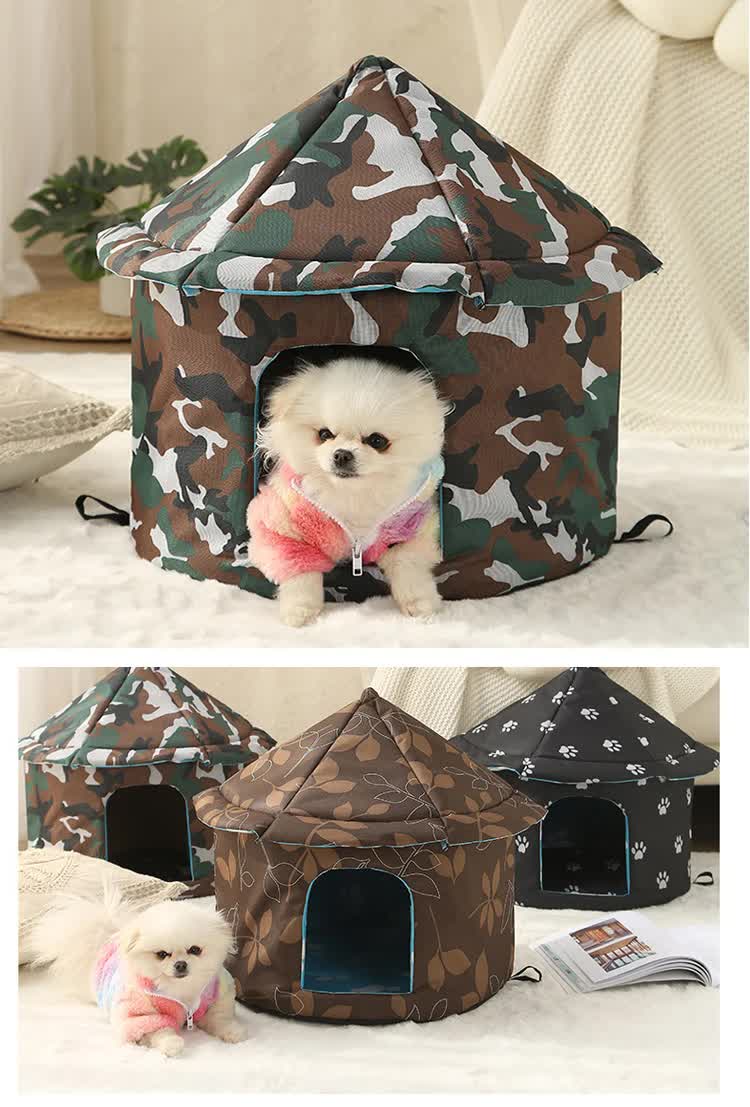 Outdoor Waterproof Cat House - Insulated, Shelter for Pets, 35cm-40cm