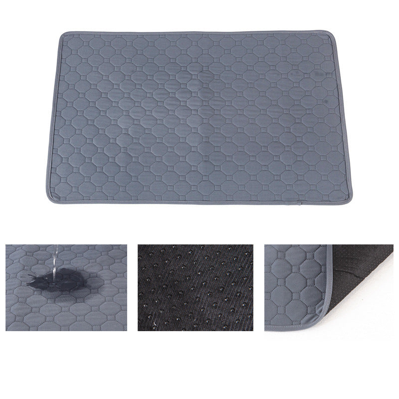 2 PCS Potty training, Washable Waterproof Pet Pad-Non-Slip, M(70*50cm)