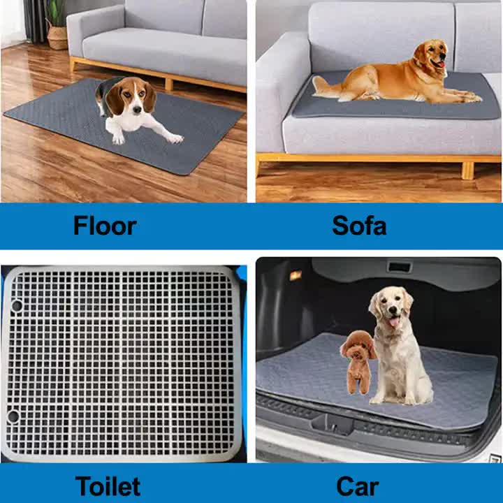 2 PCS Potty training Washable Waterproof Pet Pad - XL(150*90cm)