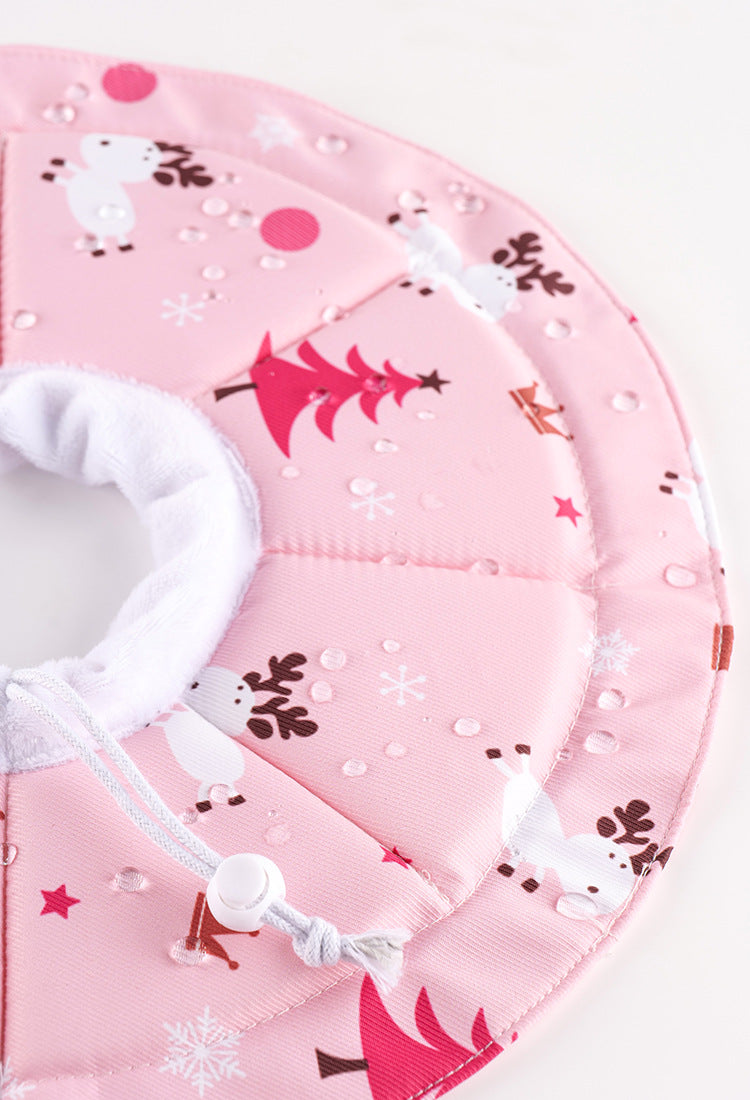 Comfortable Cat Recovery Collar | Waterproof, Anti-Lick - 2 Pcs Pink