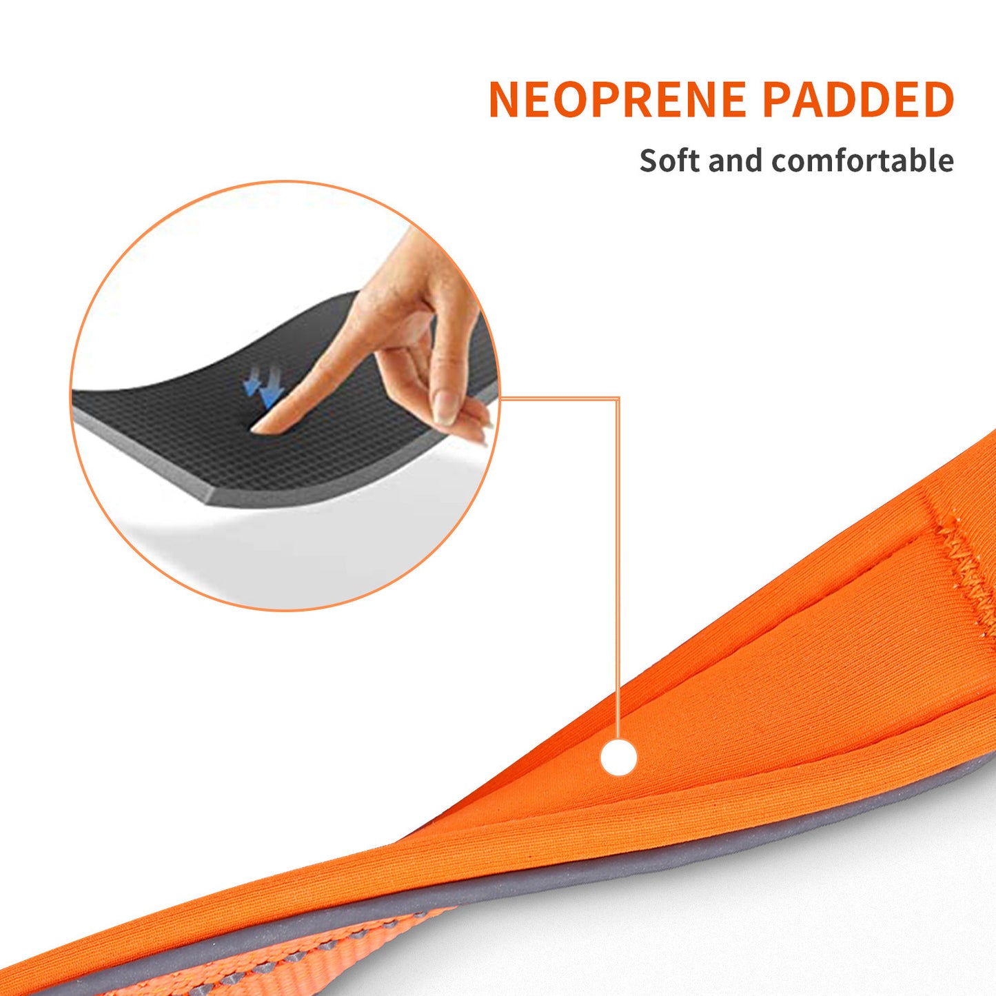 Anti-Lost Pet Collar, Reflective, Adjustable (For Apple AirTag - Collar Only)