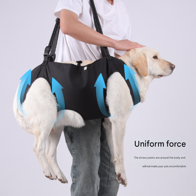 Green Pet Support Harness for Senior and Disabled Dogs (Size S)