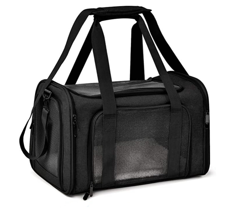 Pet Cat and Small Dog, Travel Carrier - Durable Linen