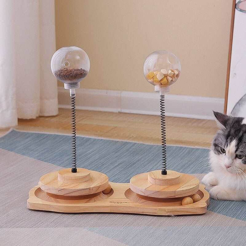 Cat/Cats Treat Dispenser, Cat Toy, Catnip, Slow Feeder