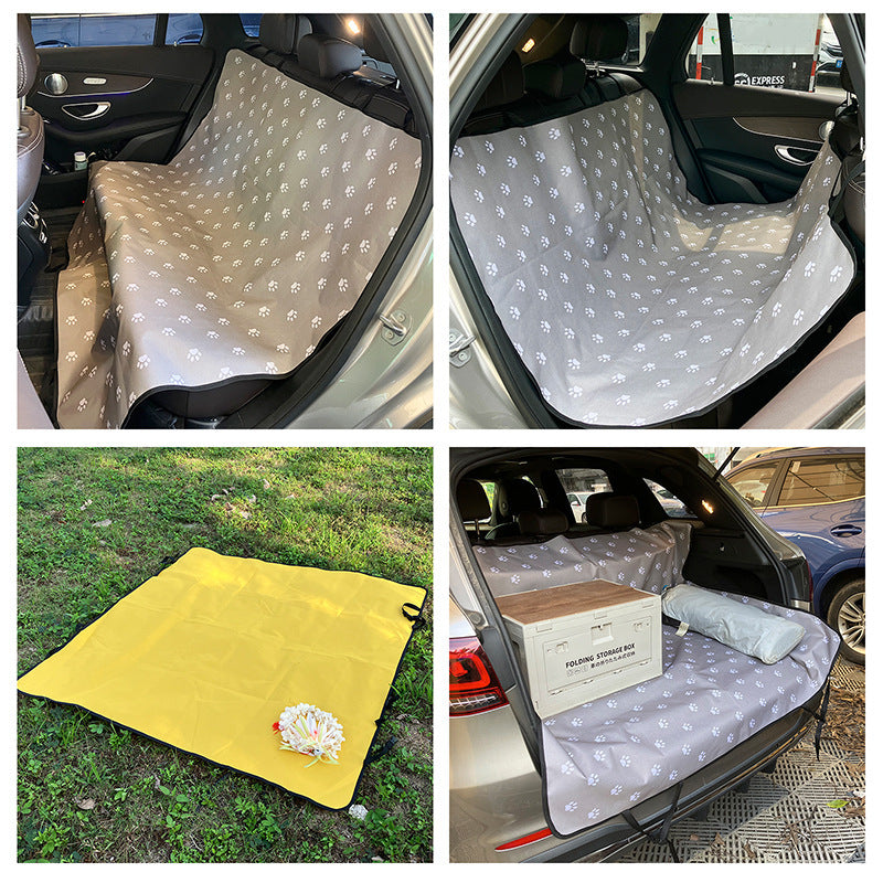 Car Pet Mat Protector, Rear Seat, Water Resistant