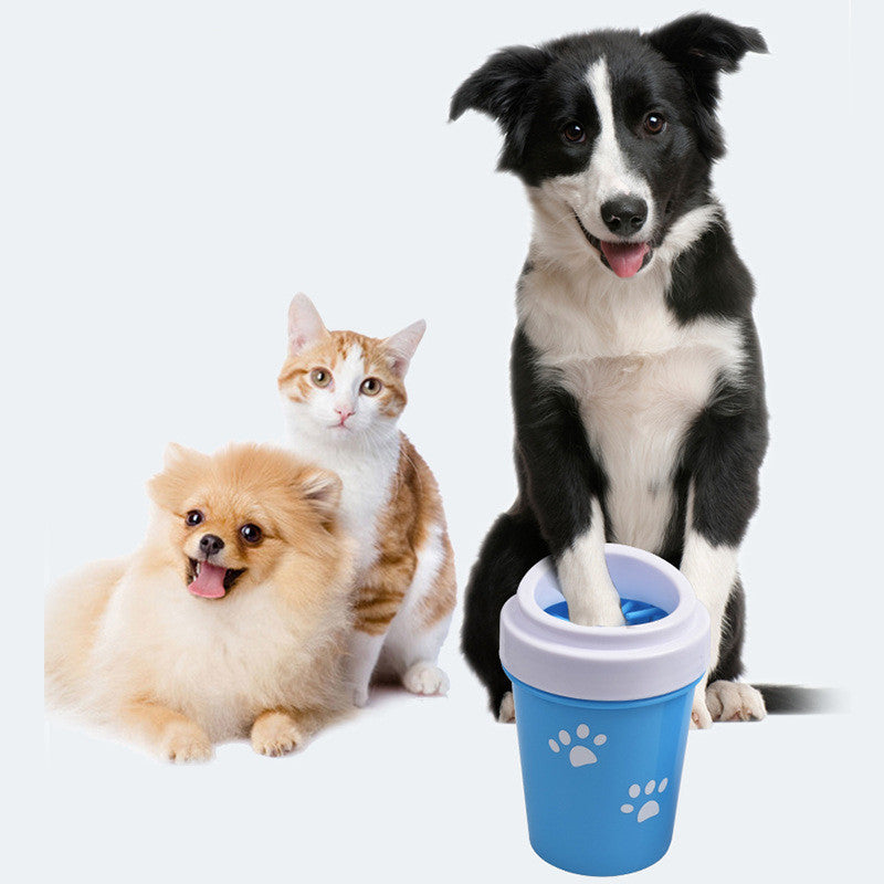 Pet Dog Foot Care, Gentle Paw cleaning Cup, Silicone