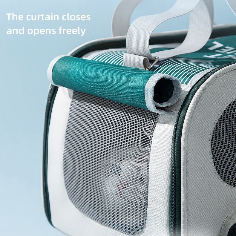 Dogs, Cats Travel Bag, Mesh, Soft Sided, Collapsible, Breathable