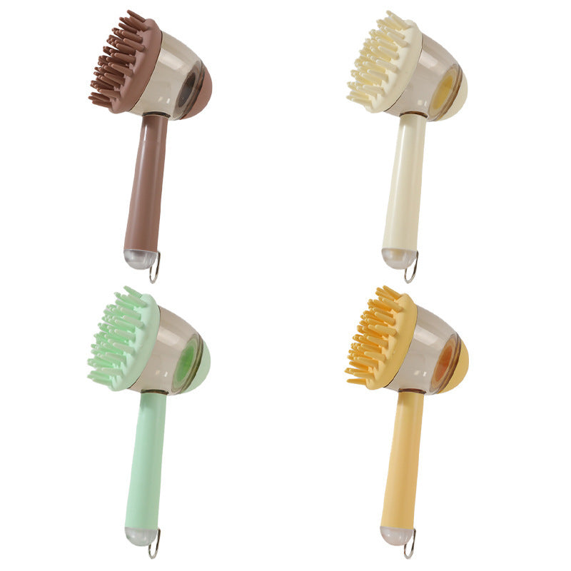 3 In 1 Pets Bath Brush, Dogs, Cats, Massage Brush, Liquid Foaming