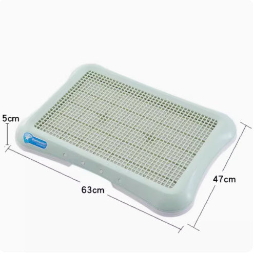 Dog Potty Training Toilet, Re-usable Dog Pee pad Holder, Indoor Litter Box
