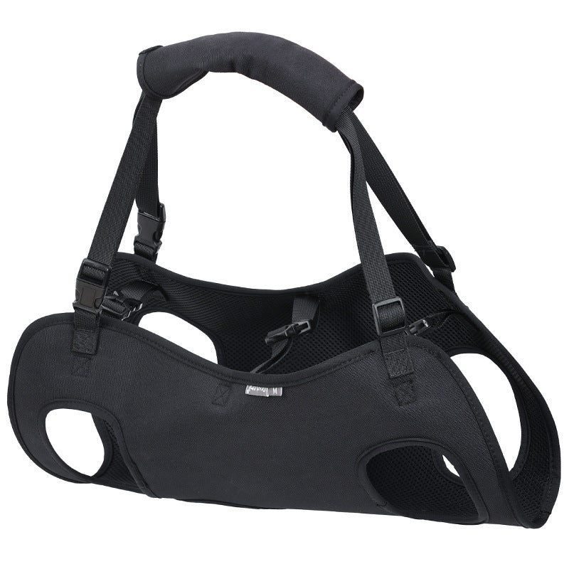Oxford Cloth Dog Injury Comfy Travel Auxiliary Strap - S-XL