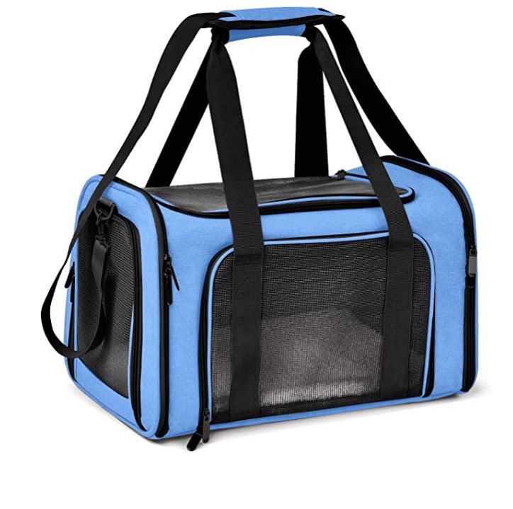 Pet Cat and Small Dog, Travel Carrier - Durable Linen