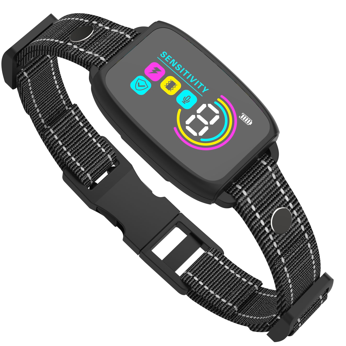 Smart Pet Training, Waterproof, Anti Bark Dog Collar, Digital Display IP67