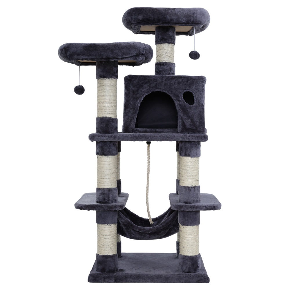 i.Pet Cat Tree Scratching Post, Scratcher Tower, Condo Pet Furniture, Wood