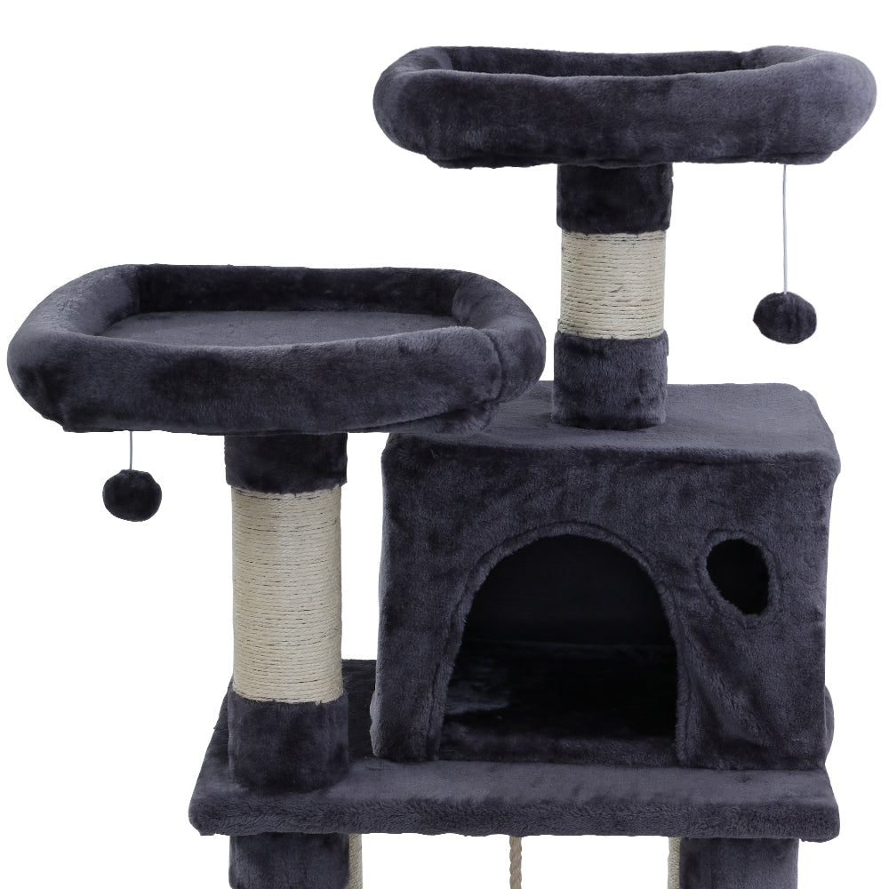 i.Pet Cat Tree Scratching Post, Scratcher Tower, Condo Pet Furniture, Wood